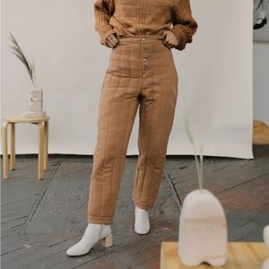 Kordal studio quilted pants size M